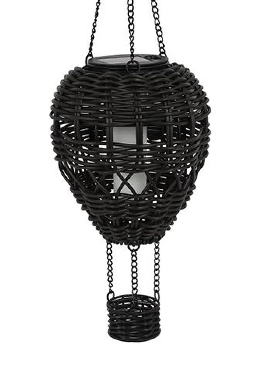 Countryfield Hanger hete luchtballon Solar LED zwart