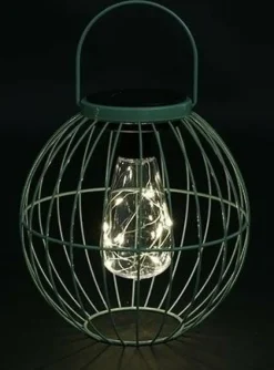 Countryfield Hanglamp LED solar Arli L groen