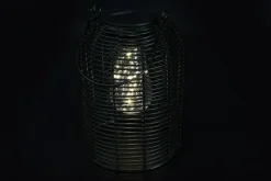 Countryfield Hanglamp solar LED Dara L zwart