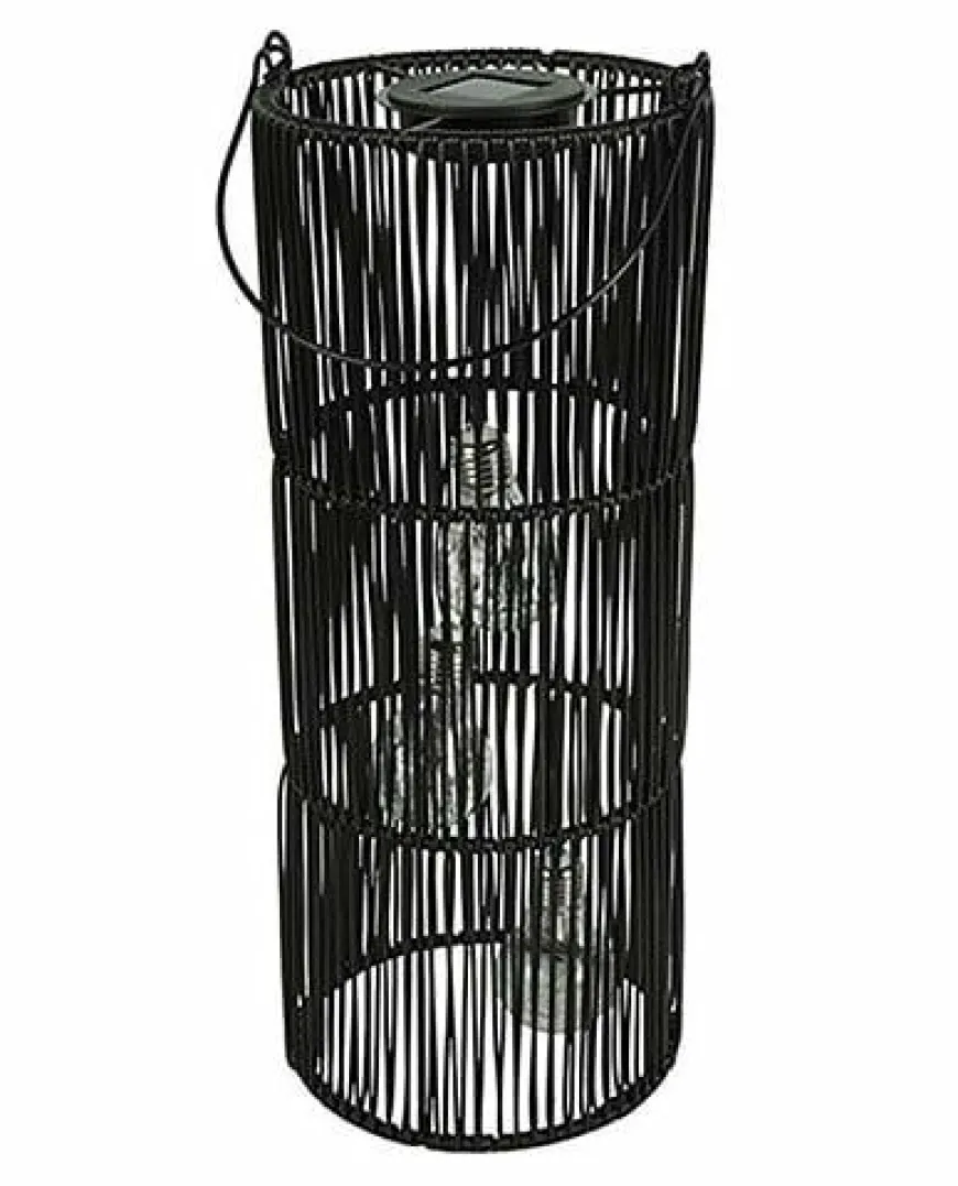Countryfield Hanglamp solar LED Fadime L zwart