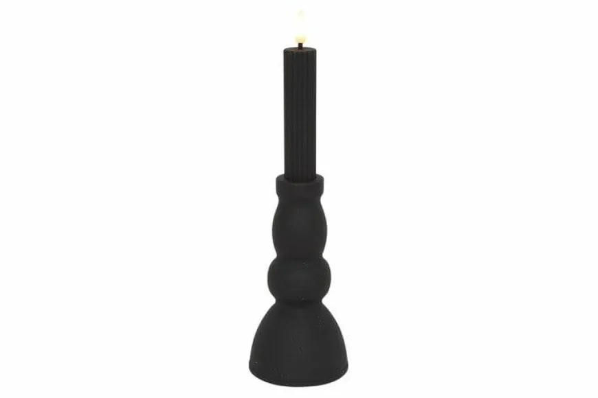 Countryfield Kaars LED Tabe L zwart