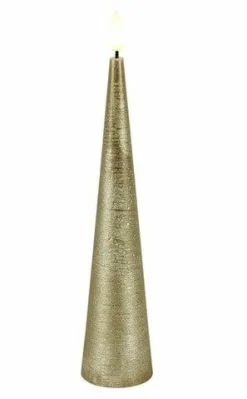 Countryfield Kegelkaars Ø5CM LED Lyon S goud