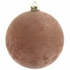 Countryfield Kerstbal Yana L roze - Ø12CM