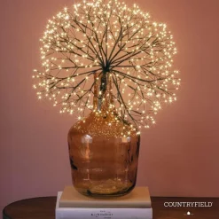 Countryfield Kerstverlichting LED timer Apollo zwart - 2 afmetingen