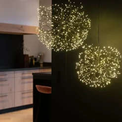 Countryfield Kerstverlichting LED timer Apollo zwart - 2 afmetingen