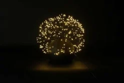 Countryfield Kerstverlichting LED timer Apollo zwart - 2 afmetingen