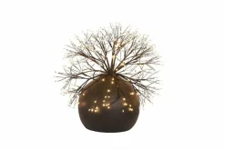 Countryfield Kerstverlichting LED timer Apollo zwart - 2 afmetingen