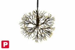 Countryfield Kerstverlichting LED timer Apollo zwart - 2 afmetingen