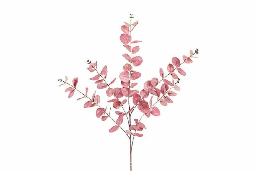 Countryfield Kunstblad Eucalipthus Cinerea roze