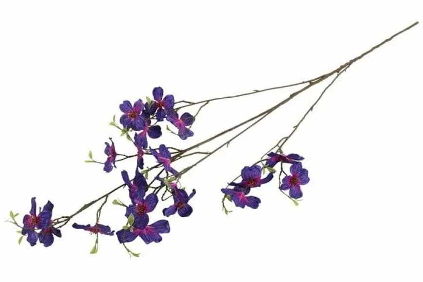 Countryfield Kunstbloem Cornus paars - 44 x 10 x 128 cm