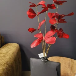 Countryfield Kunstdeco Vlinder Lush rood Set van 3 takken met 3 vlinders per tak