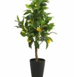 Countryfield Kunstplant Citrus Limon geel 75 cm hoog