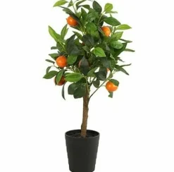Countryfield Kunstplant Citrus Sinasappel oranje 75 cm hoog