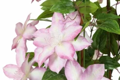 Countryfield Kunstplant Clematis XL roze 94 cm hoog