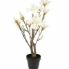 Countryfield Kunstplant Magnolia S wit 54 cm hoog
