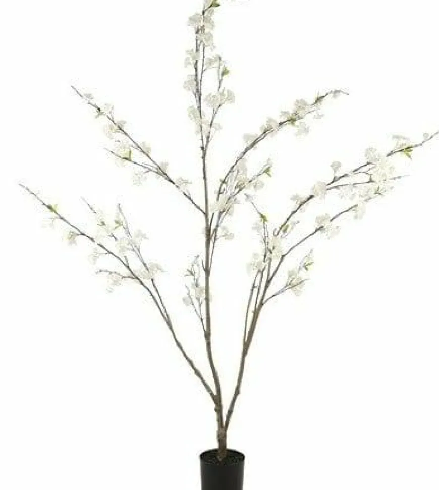 Countryfield Kunstplant Prunus M wit - L 50 x B 50 x H 185 CM