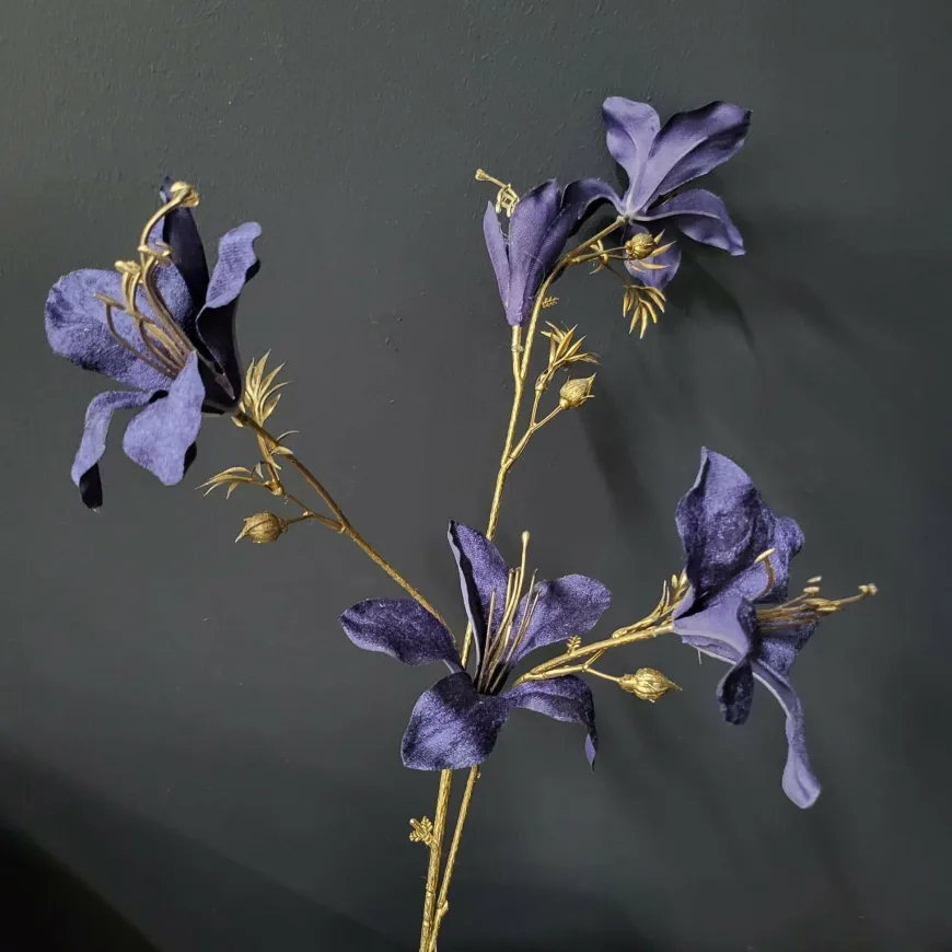 Countryfield Kunsttak Bauhinia donkerblauw