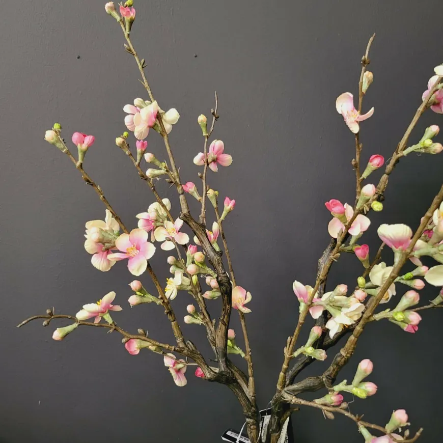 Countryfield Kunsttak Bloesem Quince S roze