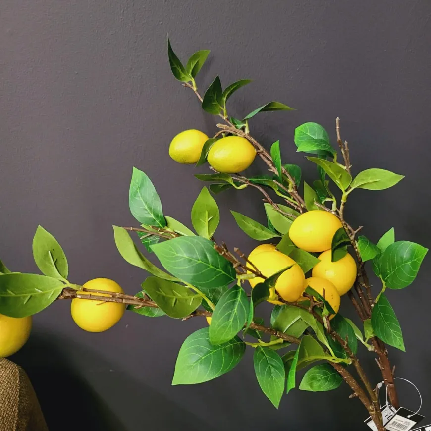 Countryfield Kunsttak Citrus lemon geel