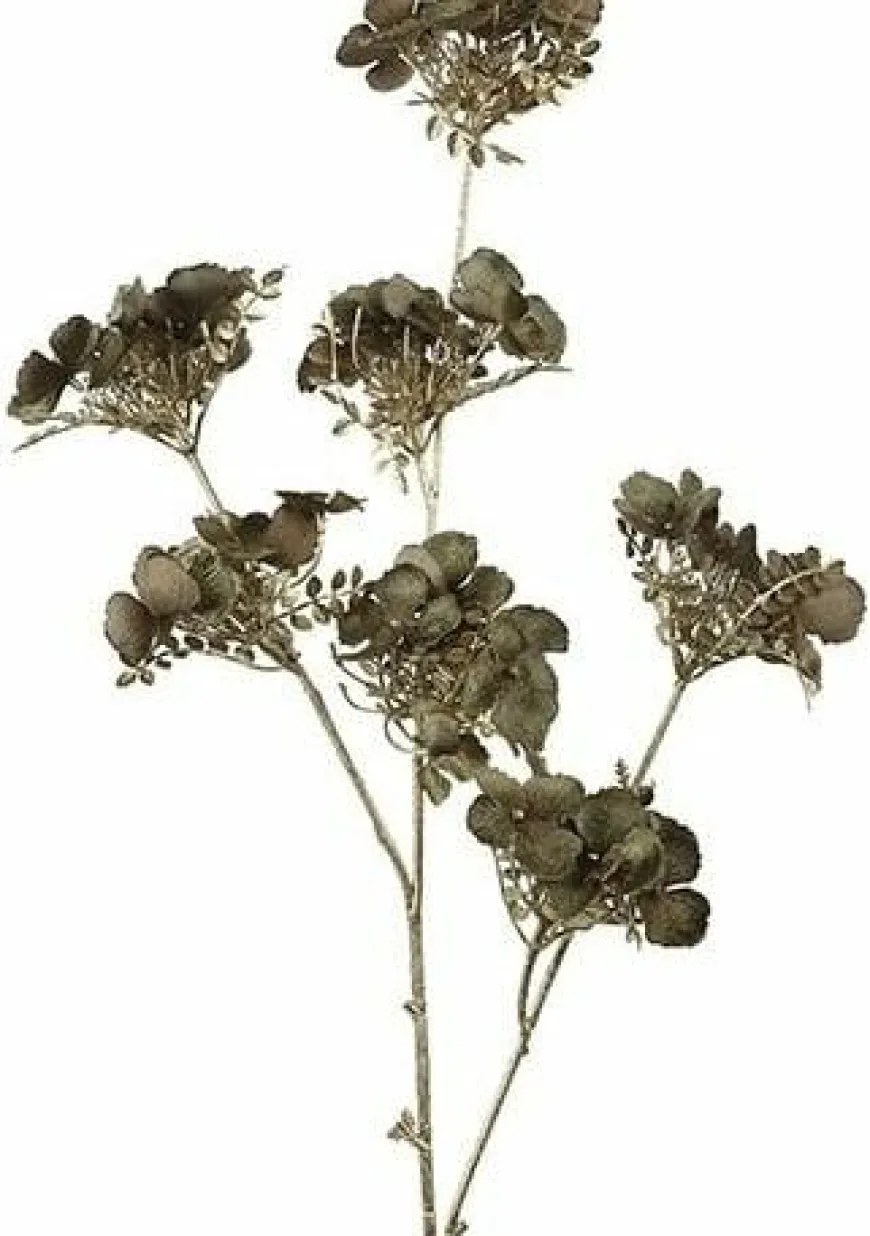 Countryfield Kunsttak Hydrangea bruin