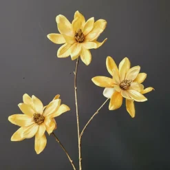 Countryfield Kunsttak Magnolia geel / goud