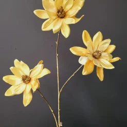 Countryfield Kunsttak Magnolia geel / goud