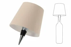 Countryfield Lamp touch flessenkurk LED Lux creme