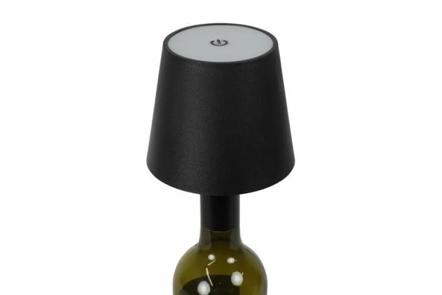 Countryfield Lamp touch flessenkurk LED Lux zwart