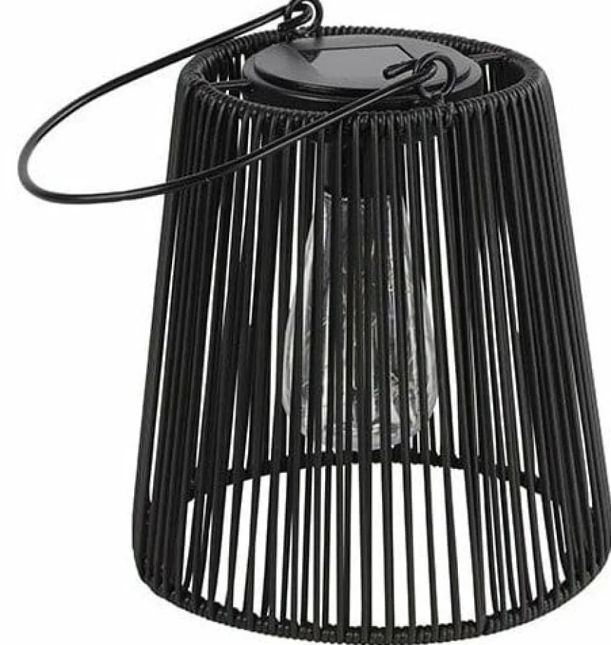 Countryfield Lantaarn LED solar Luana zwart L