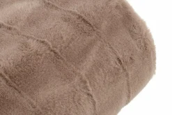 Countryfield Plaid Imitatiebont Cosy Eloise grijs bruin