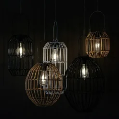 Countryfield Solar lamp hangend LED Kalita L naturel