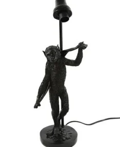 Countryfield Tafellamp aap douche E14 Orwell zwart