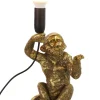 Countryfield Tafellamp E14 Cheeta zittend goud incl. lichtbron