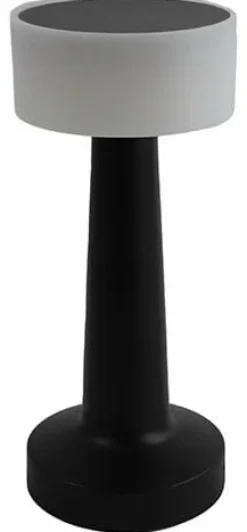 Countryfield Tafellamp Lampa zwart / wit oplaadbaar
