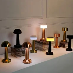Countryfield Tafellamp met dichte kap Lampa zwart