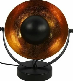 Countryfield Tafellamp Sahani zwart/goud