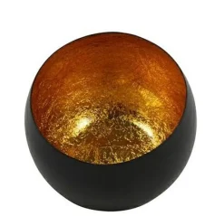 Countryfield Theelicht Obion S zwart / goud