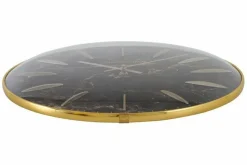 Countryfield Wandklok Bellamy bruin marmer Ø 35 cm