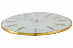 Countryfield Wandklok Bellamy wit marmer Ø 35 cm