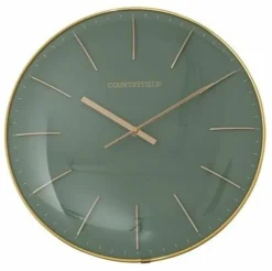 Countryfield Wandklok Bellamy groen Ø 35 cm