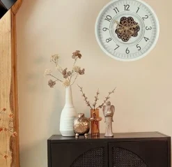 Countryfield Wandklok Celestial L wit - Ø 66 cm