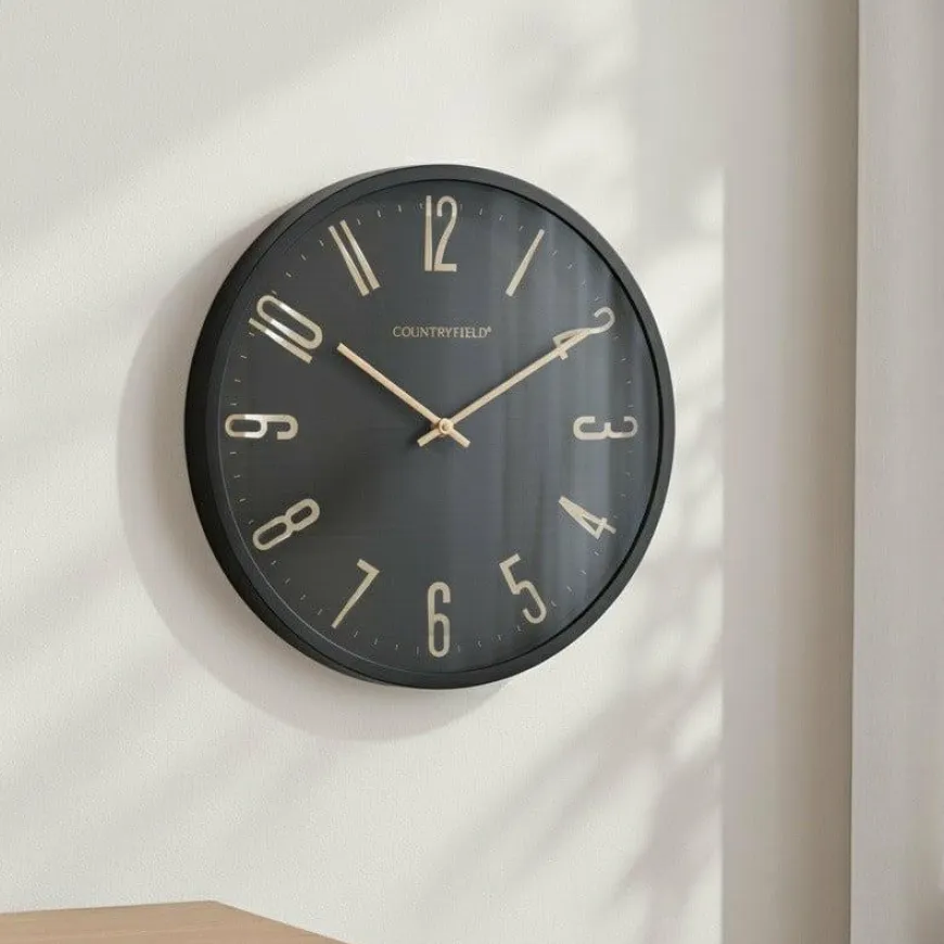 Countryfield Wandklok Copper 3D L Ø 50 cm