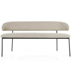 Eleonora Eetkamerbank Luka - taupe Copenhagen