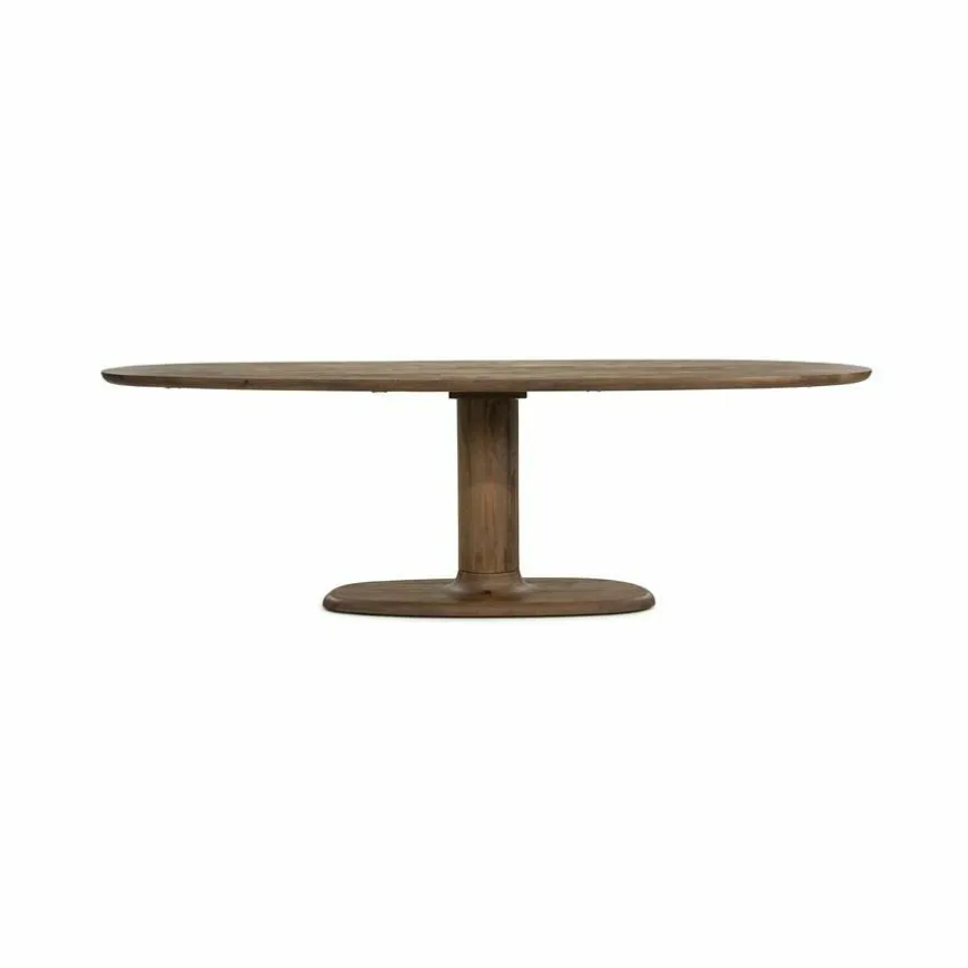 Eleonora Eettafel Coco 240x110 cm - lichtbruin