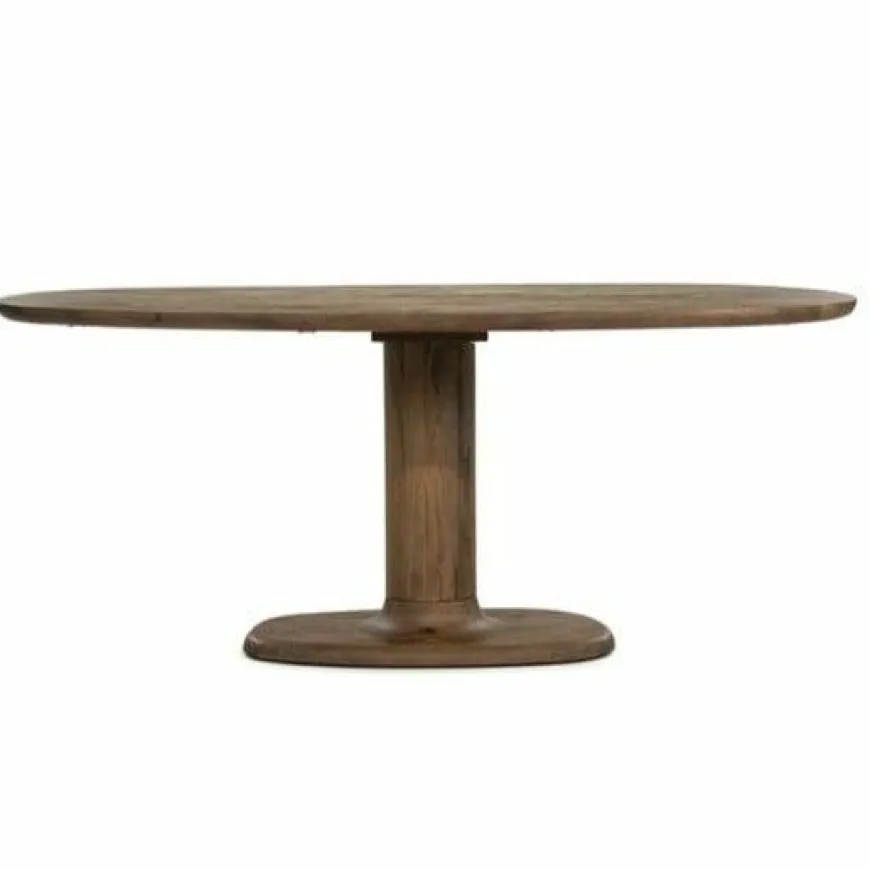Eleonora Eettafel Coco 180x110 cm - lichtbruin