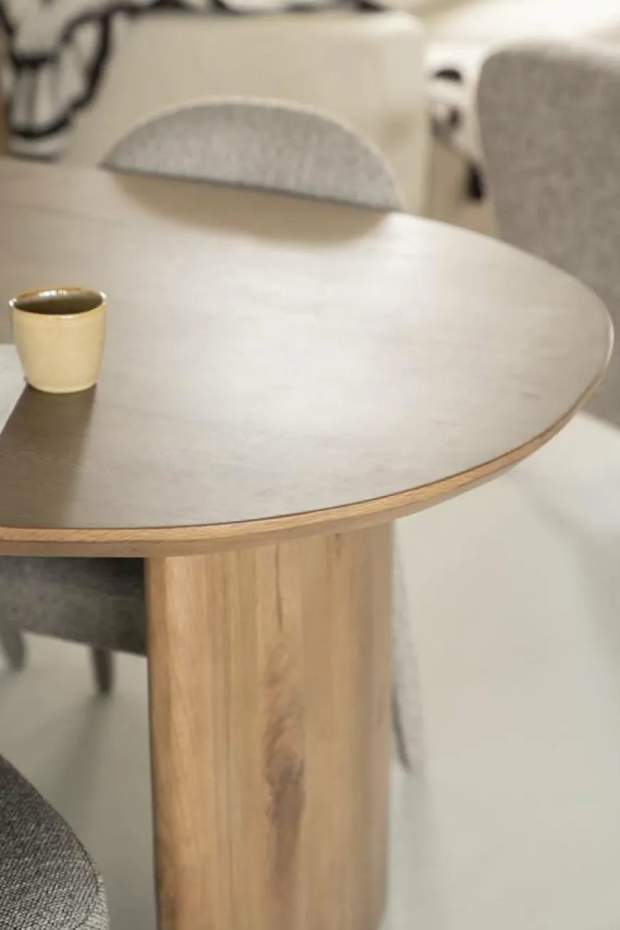 Eleonora Eettafel Dex 180x90 cm - bruin