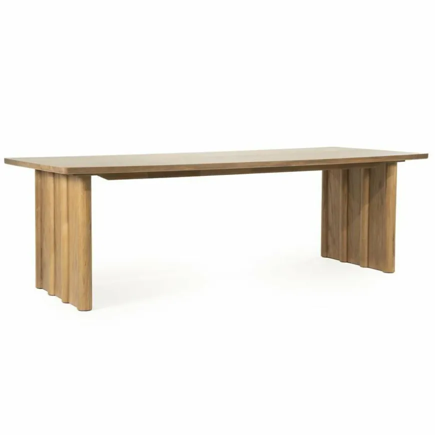 Eleonora Eettafel Jake 250x100 cm - bruin