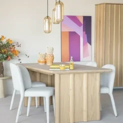 Eleonora Eettafel Jake 180x100 cm - naturel