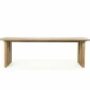 Eleonora Eettafel Jake 180x100 cm - bruin