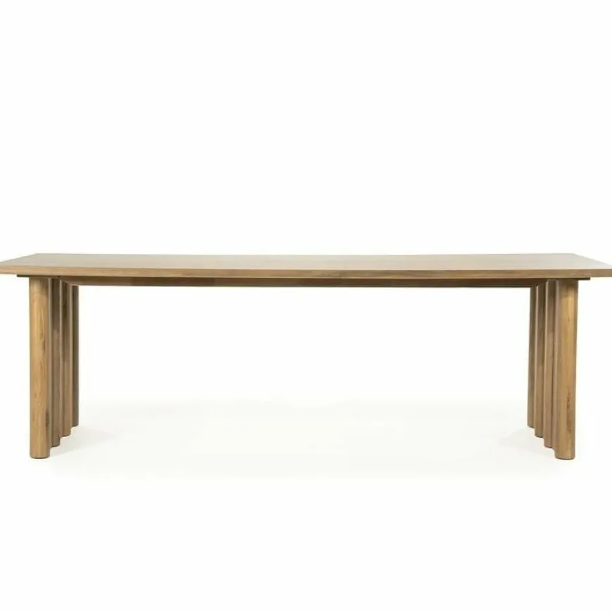 Eleonora Eettafel Jake 180x100 cm - bruin